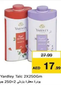 Nesto Yardley Talc offer