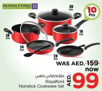 Nesto Royalford Nonstick Cookware Set offer