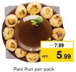 Nesto Pani Puri per pack offer