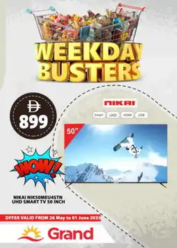 Grand Hyper Market NIKAI Smart TV offer