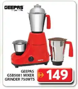 Grand Hyper Market GEEPAS Mixer / Grinder offer