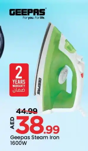 Mark & Save GEEPAS Ironbox offer