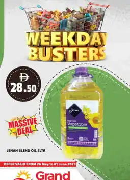 Grand Hyper Market JENAN Vegetable Oil offer