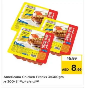 Nesto AMERICANA Chicken Franks offer