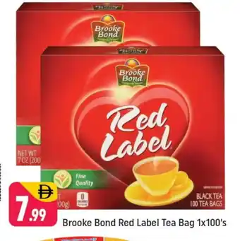 Shaklan BROOKE BOND Tea Bags offer