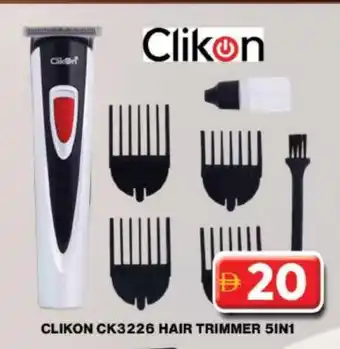 Grand Hyper Market CLIKON Remover / Trimmer / Shaver offer