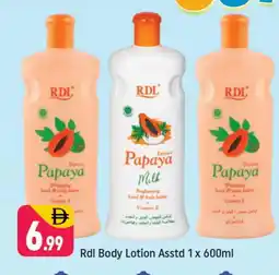 Shaklan RDL Body Lotion & Cream offer
