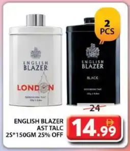 Grand Hyper Market ENGLISH BLAZER Talcum Powder offer