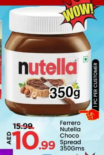 Mark & Save NUTELLA Chocolate Spread offer