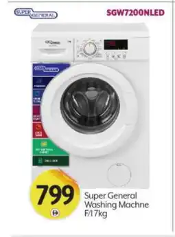 Bigmart SUPER GENERAL Washer / Dryer offer