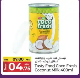 Kenz Hypermarket TASTY FOOD Coconut Milk offer