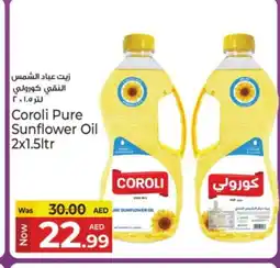 Kenz Hypermarket COROLI Sunflower Oil offer