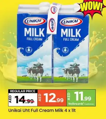 Mark & Save UNIKAI Long Life / UHT Milk offer