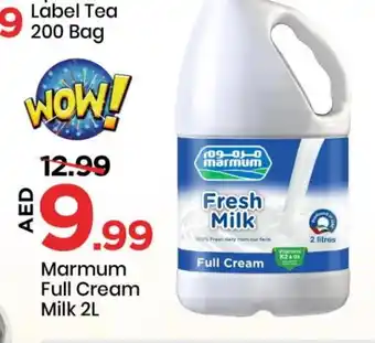 Mark & Save MARMUM Full Cream Milk offer