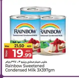 Kenz Hypermarket RAINBOW Condensed Milk offer