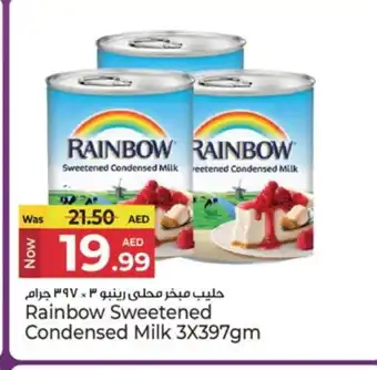Kenz Hypermarket RAINBOW Condensed Milk offer