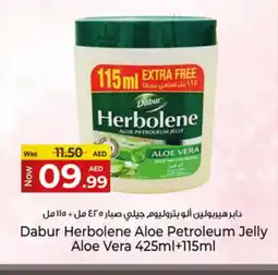 Kenz Hypermarket DABUR HERBOLENE Petroleum Jelly offer