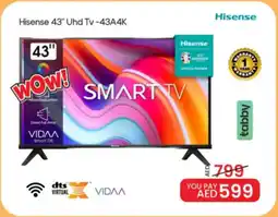 Mark & Save Hisense Uhd Tv -43A4K offer