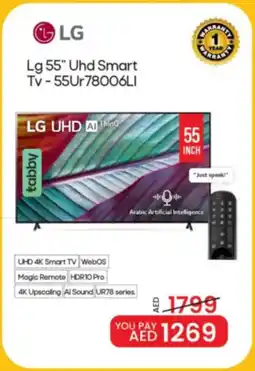 Mark & Save Lg Uhd Smart Tv-55Ur78006LI offer