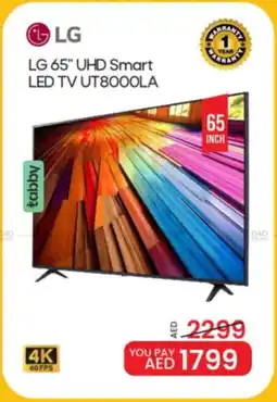 Mark & Save LG UHD Smart LED TV UT8000LA offer