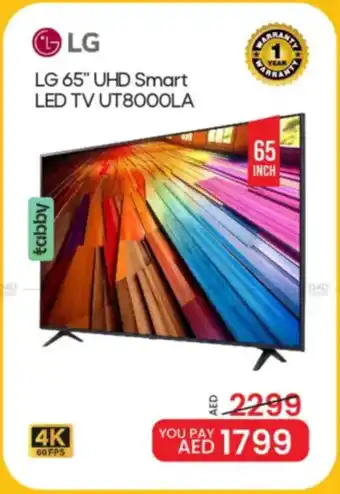 Mark & Save LG UHD Smart LED TV UT8000LA offer