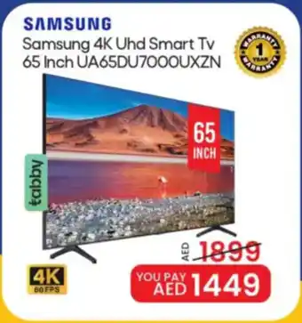 Mark & Save Samsung 4k Uhd Smart Tv UA65DU7000UXZN ALL offer