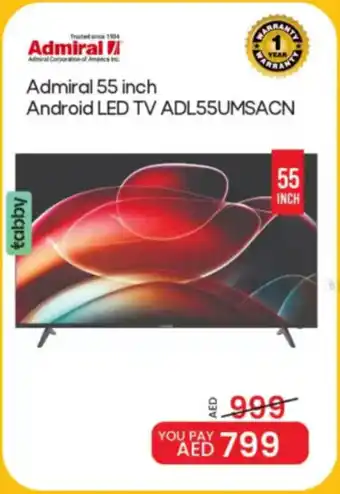 Mark & Save Admiral Android LED TV ADL55UMSACN offer