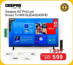 Mark & Save Geepas Fhd Led Smart Tv/Wifi GLED4324SFHD offer