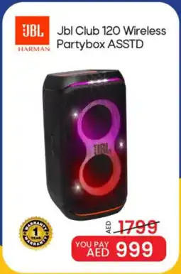 Mark & Save JBL Jbl Club 120 Wireless Partybox ASSTD offer