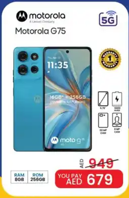 Mark & Save Motorola G75 offer
