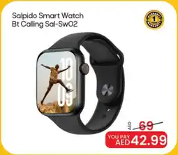 Mark & Save Salpido Smart Watch Bt Calling Sal-Sw02 offer