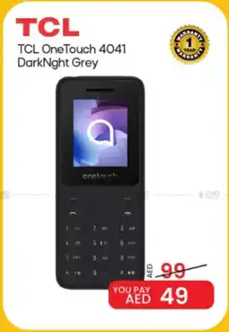 Mark & Save TCL OneTouch 4041 DarkNght Grey offer