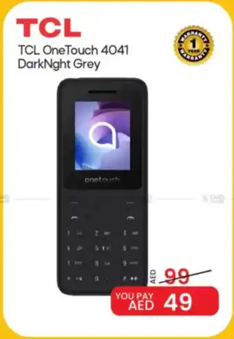 Mark & Save TCL OneTouch 4041 DarkNght Grey offer