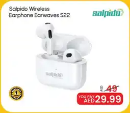 Mark & Save Salpido Wireless Earphone Earwaves S22 offer