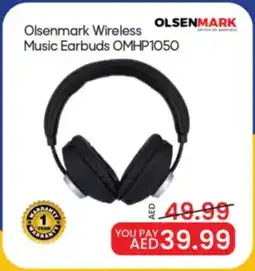 Mark & Save Olsenmark Wireless Music Earbuds OMHP1050 offer