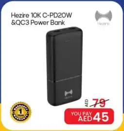 Mark & Save Hezire 10K C-PD20W &QC3 Power Bank offer