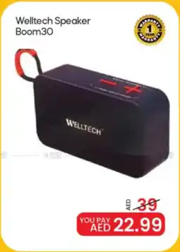 Mark & Save Welltech Speaker Boom30 offer