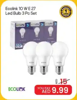 Mark & Save Ecolink 10 W E 27 Led Bulb Set offer