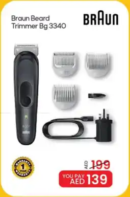 Mark & Save Braun Beard Trimmer Bg 3340 offer