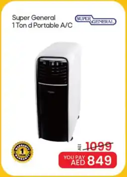 Mark & Save Super General 1 Ton d Portable A/C offer