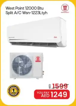 Mark & Save West Point 12000 Btu Split A/C Wsn-1223Ltyh offer