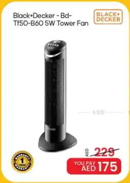 Mark & Save Black+Decker - Bd- Tf50-B60 5W Tower Fan offer