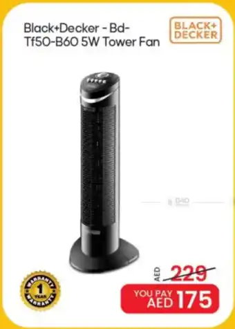 Mark & Save Black+Decker - Bd- Tf50-B60 5W Tower Fan offer