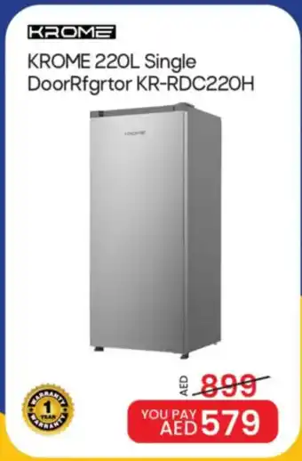 Mark & Save Krome Single DoorRfgrtor KR-RDC220H offer