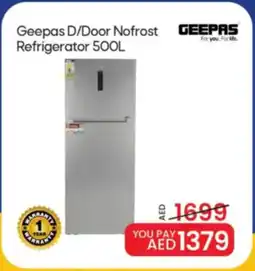 Mark & Save Geepas D/Door Nofrost Refrigerator offer