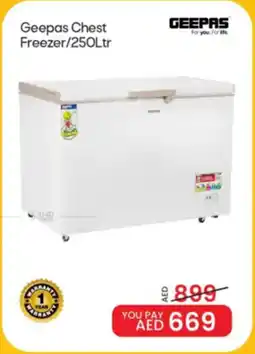 Mark & Save Geepas Chest Freezer offer