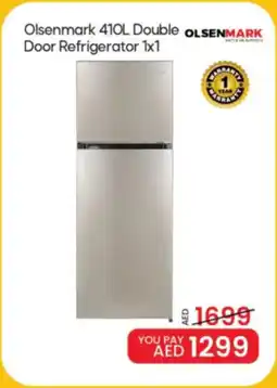 Mark & Save Olsenmark Double Door Refrigerator 1x1 offer