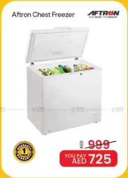 Mark & Save Aftron Chest Freezer offer