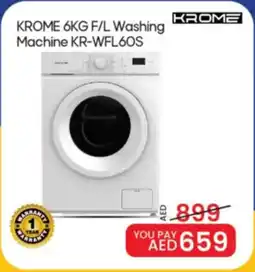Mark & Save Krome F/L Washing Machine KR-WFL60S offer
