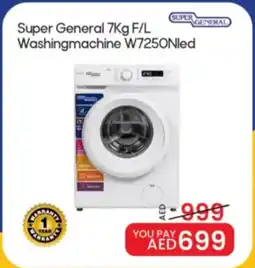 Mark & Save Super General F/L Washingmachine W7250Nled offer